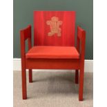 PRINCE OF WALES INVESTITURE CHAIR, 1969, designed by Lord Snowdon and manufactured by Welsh