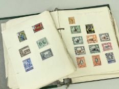 BRITISH COMMONWEALTH STAMP COLLECTION, in green loose leaf album, from QV to early EII but mainly GV