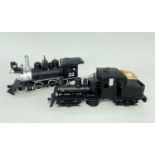 BACHMANN SPECTRUM AMERICAN On30 GAUGE STEAM LOCOS & BOX CARS, comprising 2-6-0 "Old Timer" in
