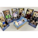 COMPARE THE MEERKAT YAKOV'S TOY SHOP COLLECTORS FIGURES including Sergei, Bogdan, Oleg ETC (8)