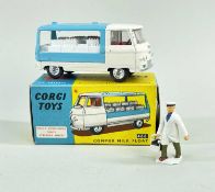 CORGI TOYS: boxed 466 Kommer 3/4 Ton Chassis Milk Float with figure Comments: E, in box with biro