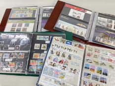 THREE VOLUMES OF ROYAL MAIL PRESENTATION PACKS FROM THE EARLY 2000'S ONWARDS, two albums of