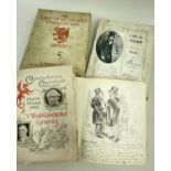 EPHEMERA FROM THE LIBRARY OF HENRY TOBIT EVANS comprising autograph book with messages and