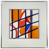 ‡ SANDRA BLOW RA (British. 1925-2006) limited edition (48/175) silkscreen - 'Facets, titled in