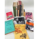 COLLECTION OF DYLAN THOMAS & WELSH RELATED BOOKS AND RECORDINGS, including Under Milk Wood, 1954,