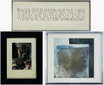 THREE PRINTS, comprising THIRZA COTZEN (South African, b. 1953) limited edition (7/50) etching