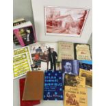 DYLAN THOMAS LITERATURE & EPHEMERA including books 'Collected Poems 1934-1952' (J M Dent 1955), '