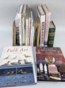 GROUP OF BOOKS RELATING TO FOLK ART & CUSTOMS, including 'Quilts 1700-2010', 'Folk Art' by Robert