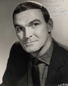 ‡ SIR STANLEY BAKER (1928-1976) rare signed studio publicity photograph 'Regards and best