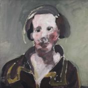 ‡ JOHN UZZELL EDWARDS gouache on paper - entitled verso 'Head of a Girl'Dimensions: 36 x
