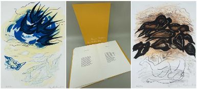 ‡ CERI RICHARDS CBE limited edition (92/130) lithographs published by Curwen Press - 'Elegaic Sonnet