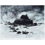 ‡ SIR KYFFIN WILLIAMS RA limited edition (96/150) print - St Cwyfan Church, Aberffraw, signed