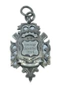 LATE VICTORIAN SILVER CYMMER EISTEDDFOD MEDAL, 1895, to Lewis Davies, Esq, J.P., 1.2ozt, together