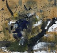 ‡ JOHN KNAPP-FISHER watercolour - entitled verso 'Wood and Water', signed and dated '95