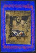 ‡ GLENYS COUR mixed media and construction - entitled verso 'Golden Garden', signed, dated 1996