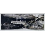 ‡ JOHN KNAPP-FISHER limited edition (230/500) print - row of whitewashed cottages, signed in