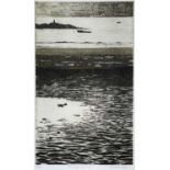 ‡ KEITH ANDREW limited edition (19/90) etching - entitled 'Rhosneigr, Low Tide', signedDimensions: