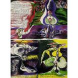 ‡ CERI RICHARDS CBE lithograph - entitled 'The Force that through the green...' from Dylan Thomas,