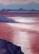 ‡ ANDIE CLAY pastel - entitled verso 'Light Across St Brides Bay', signed and dated '03Dimensions: