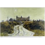 ‡ SIR KYFFIN WILLIAMS RA limited edition (39/150) print - Anglesey farmstead, entitled 'Penrhyn Du',