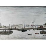 ‡ LAURENCE STEPHEN LOWRY RBA RA, 1972 offset lithograph printed in colours on wove - 'The