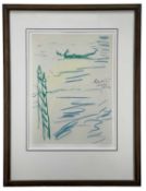 ‡ JOHN BRATBY pastel - The Gondola & Gondolier, signed and titled in pencilDimensions: 51 x