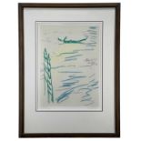 ‡ JOHN BRATBY pastel - The Gondola & Gondolier, signed and titled in pencilDimensions: 51 x