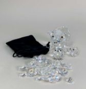 SWAROVSKI SILVER CRYSTAL 'BARNYARD FRIENDS' collection including mini pig 7657 027, baby chick
