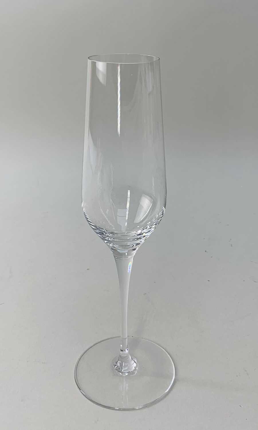 RARE SET BACCARAT CHAMPAGNE FLUTES for LAURENT PERRIER 'GRAND SIÈCLE', original cardboard - Image 3 of 5