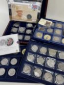 ASSORTED COLLECTABLE COINS comprising presentation box containing various coins including 2 x 1977