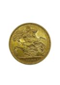 VICTORIAN GOLD SOVEREIGN, 1895, Old (veiled) head, 7.9gms Provenance: private collection