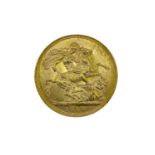 VICTORIAN GOLD SOVEREIGN, 1900, Veiled (Old) head, 8.0gms Provenance: deceased estate