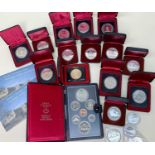 ASSORTED CANADIAN COINAGE comprising cased Royal Canadian Mint double dollar XI Commonwealth Games