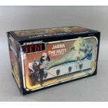 VINTAGE STAR WARS ACTION PLAYSET, Jabba the Hutt Comment: box f