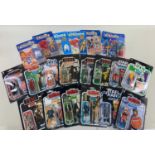 ASSORTED STAR WARS ACTION FIGURES, in re-carded packs (20) Comments: inpsection advised, sold as