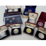 POBJOY MINT PROOF COIN SETS & OTHERS comprising Isle of Man sterling silver decimal coin set (1975),