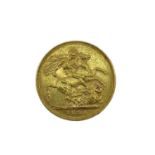 VICTORIAN GOLD SOVEREIGN, 1894, Veiled (Old) head, 7.9gms, with MDM Certificate of Authenticity