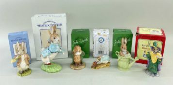 ROYAL DOULTON JOHN BESWICK FIGURES including Head Gardener, Peter in the Watering Can, Ben Ate a