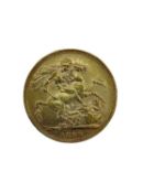 VICTORIAN GOLD SOVEREIGN, 1899, Old (veiled) head, 7.9gms Provenance: private collection