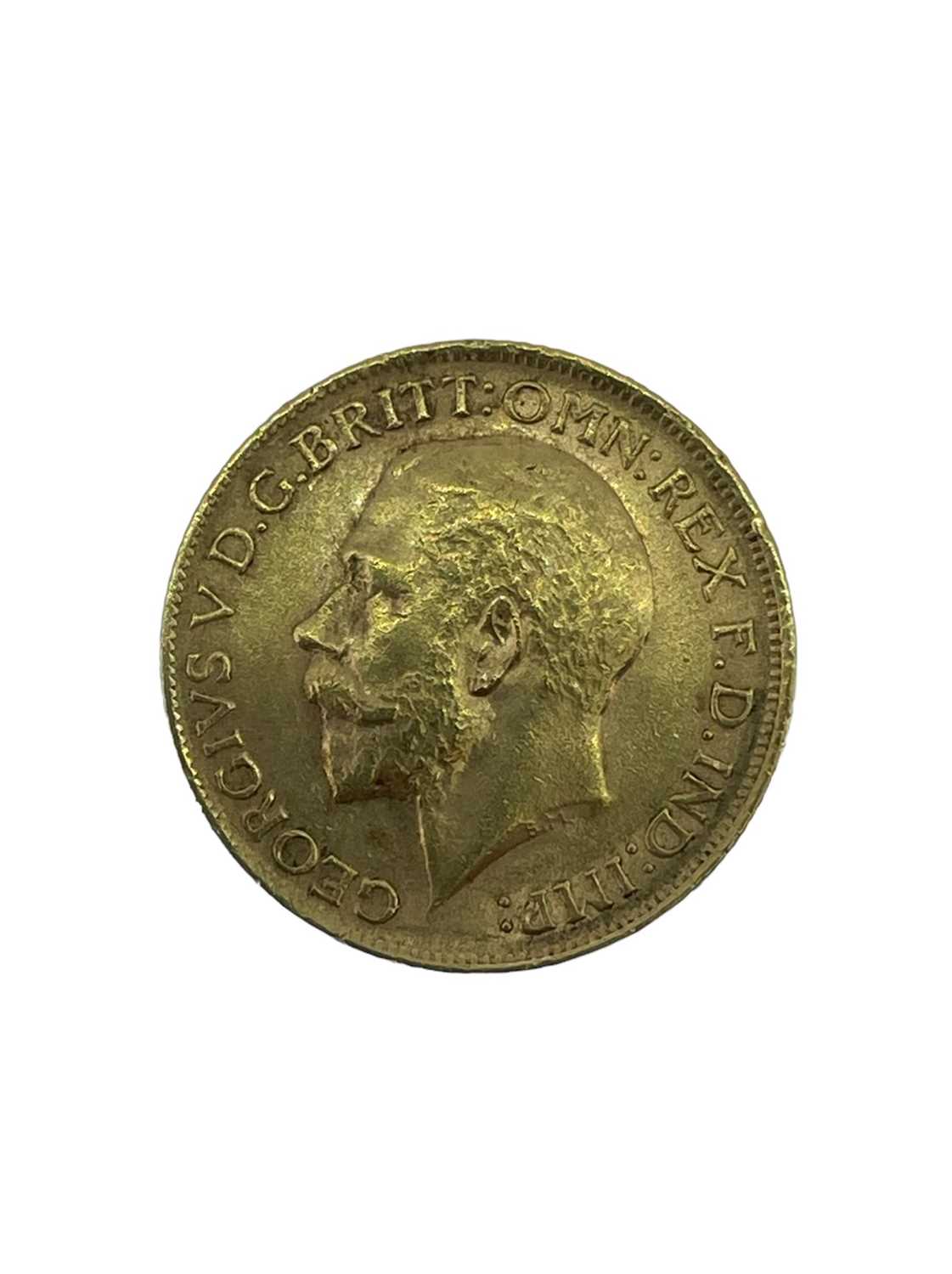 GEORGE V GOLD SOVEREIGN, 1913, 8.0gms Provenance: private collection Carmarthenshire, consigned - Image 2 of 2