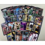 ASSORTED STAR WARS ACTION FIGURES, in re-carded packs (20) Comments: inspection advised, sold as