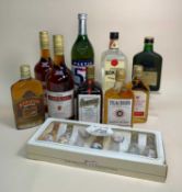 SELECTION OF SPIRITS & LIQUEURS including one litre of Jenever (gin), one litre Pastis 51, one
