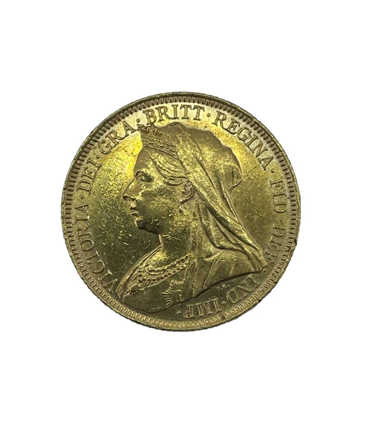 VICTORIAN GOLD SOVEREIGN, 1896, Old (veiled) head, 7.9gms Provenance: private collection - Image 2 of 2