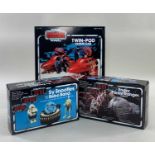 STAR WARS ACTION PLAYSETS, comprising Twin-Pod, Endor Forest Ranger vehicle, and Sy Snootles and the