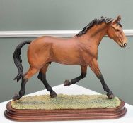BORDER FINE ARTS limited edition (46/200) figure - entitled 'Cleveland Bay' 84A, modelled as a horse