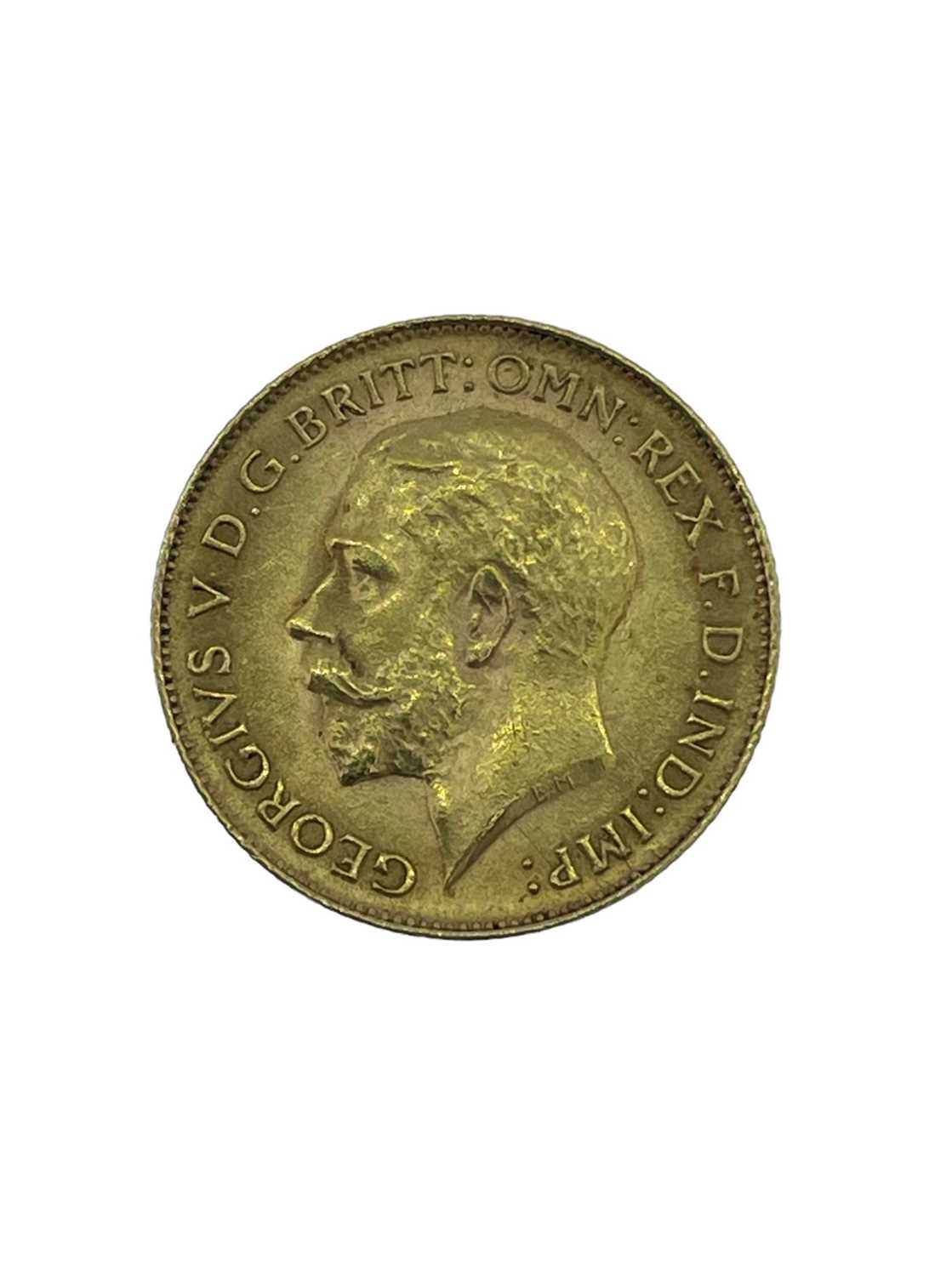 GEORGE V GOLD HALF SOVEREIGN, 1912, 4.0gms Provenance: private collection Carmarthenshire, consigned - Image 2 of 2