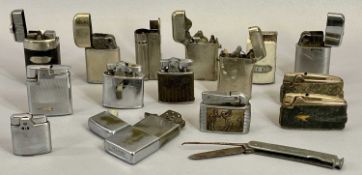 RONSON & OTHER VINTAGE LIGHTERS - a good collection, approximately 16