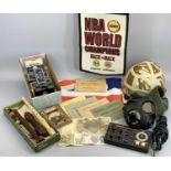 ECLECTIC PARCEL - to include militaria, ephemera, Sawyers Viewmaster with cards, currency, ETC