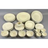 WEDGWOOD CONTEMPORARY WHITE TABLEWARE - approximately 43 pieces