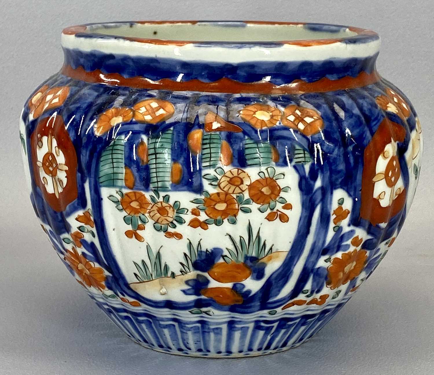 CHINESE & OTHER ASSORTMENT - to include blue and white stick stand, 46cms tall, Imari vase, hardwood - Image 3 of 3